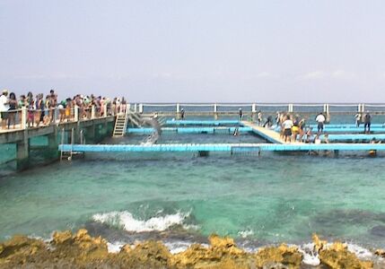 Dolphin pen in Chankanaab