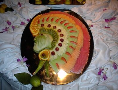 Indian Headdress made of melon